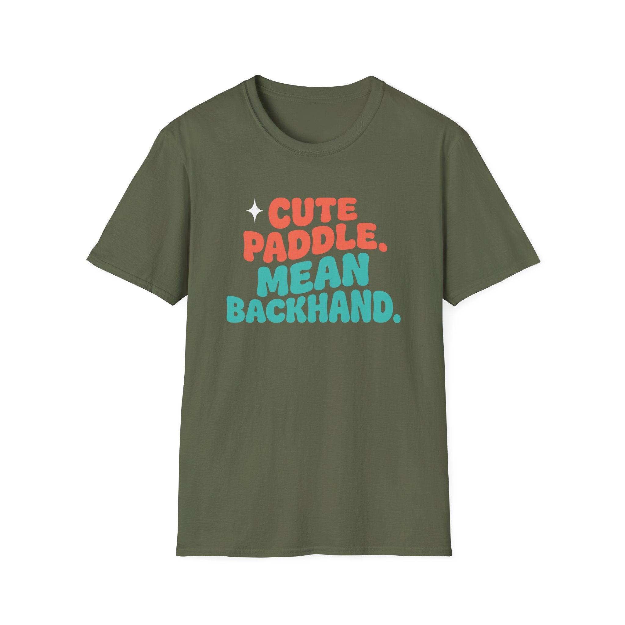 Cute Paddle Mean Backhand T-Shirt