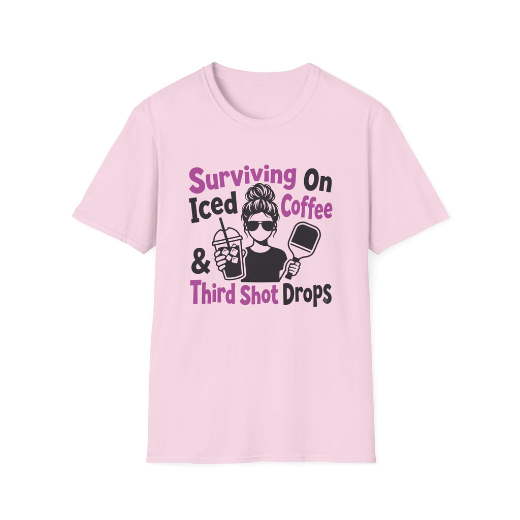 Iced Coffee & Third Shot Drops T-Shirt