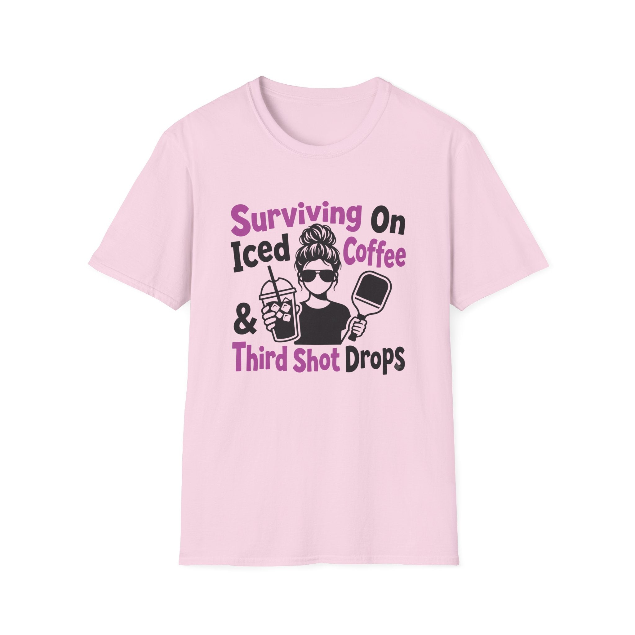 Iced Coffee & Third Shot Drops T-Shirt