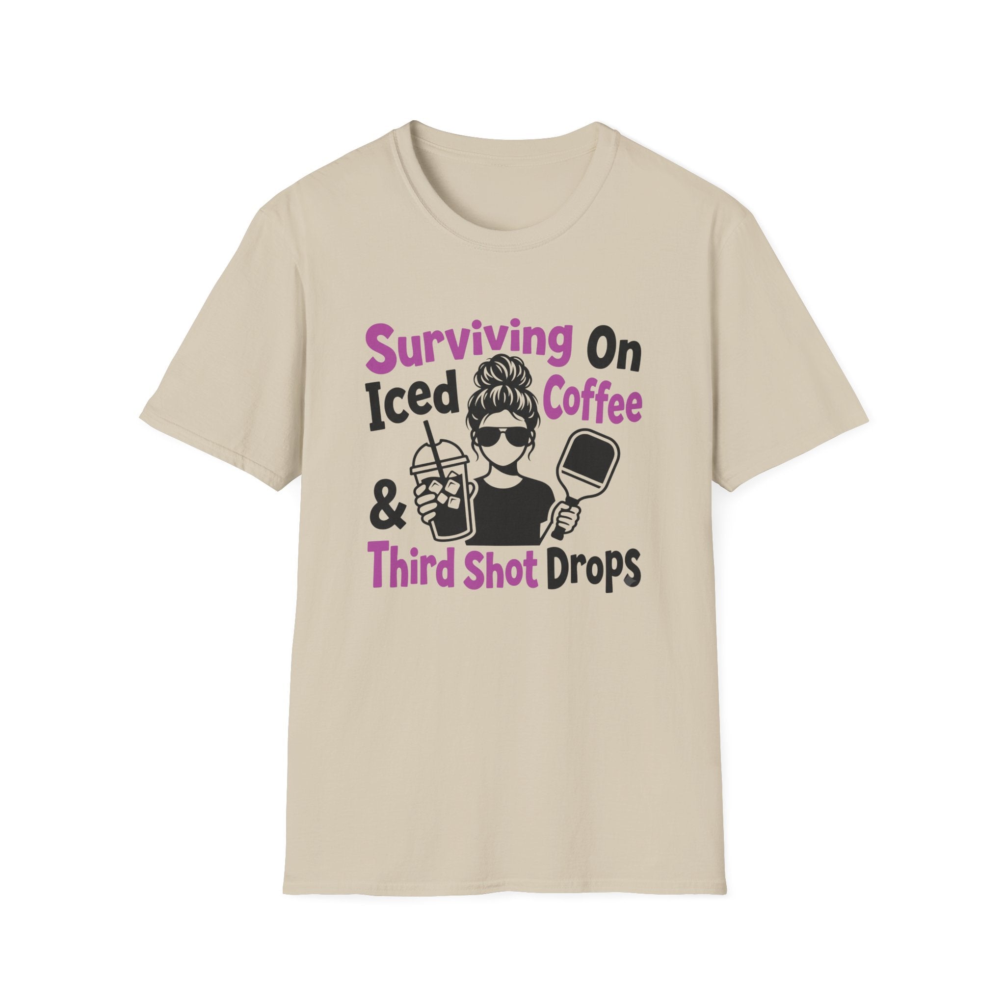 Iced Coffee & Third Shot Drops T-Shirt