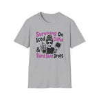Iced Coffee & Third Shot Drops T-Shirt