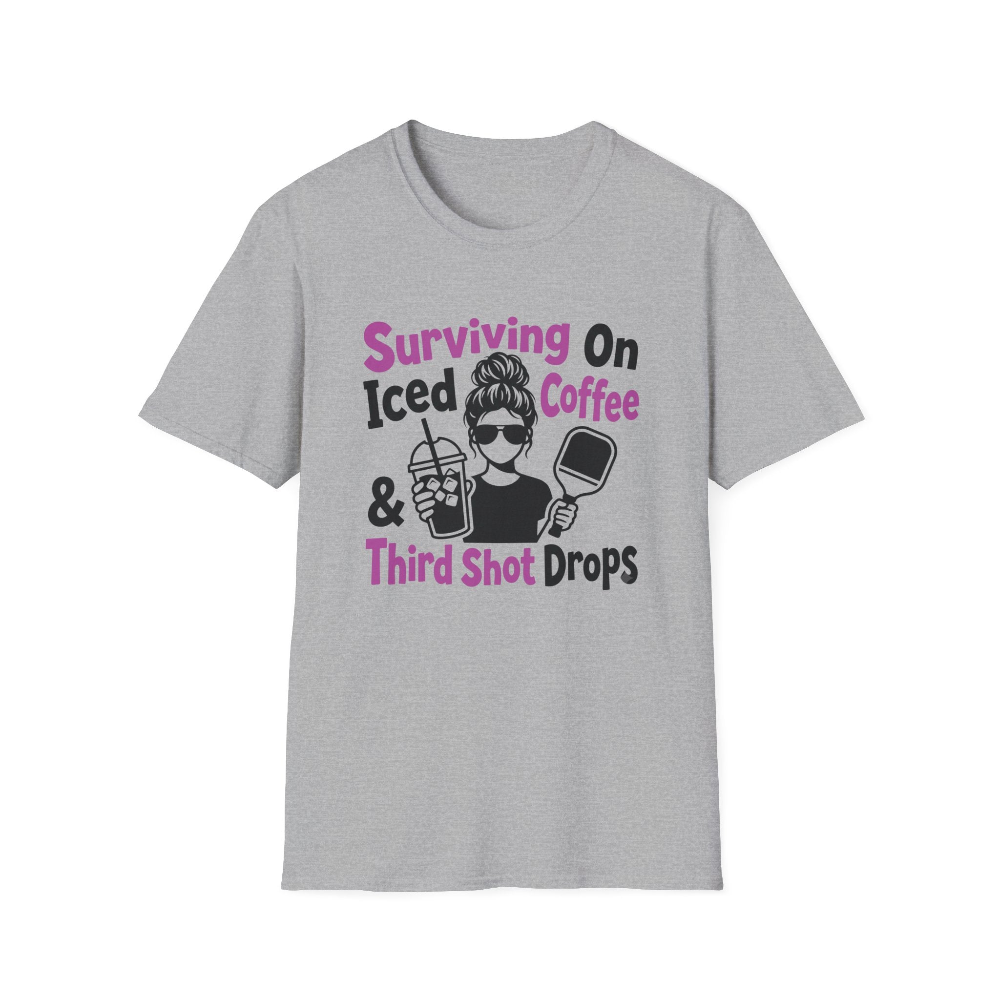 Iced Coffee & Third Shot Drops T-Shirt