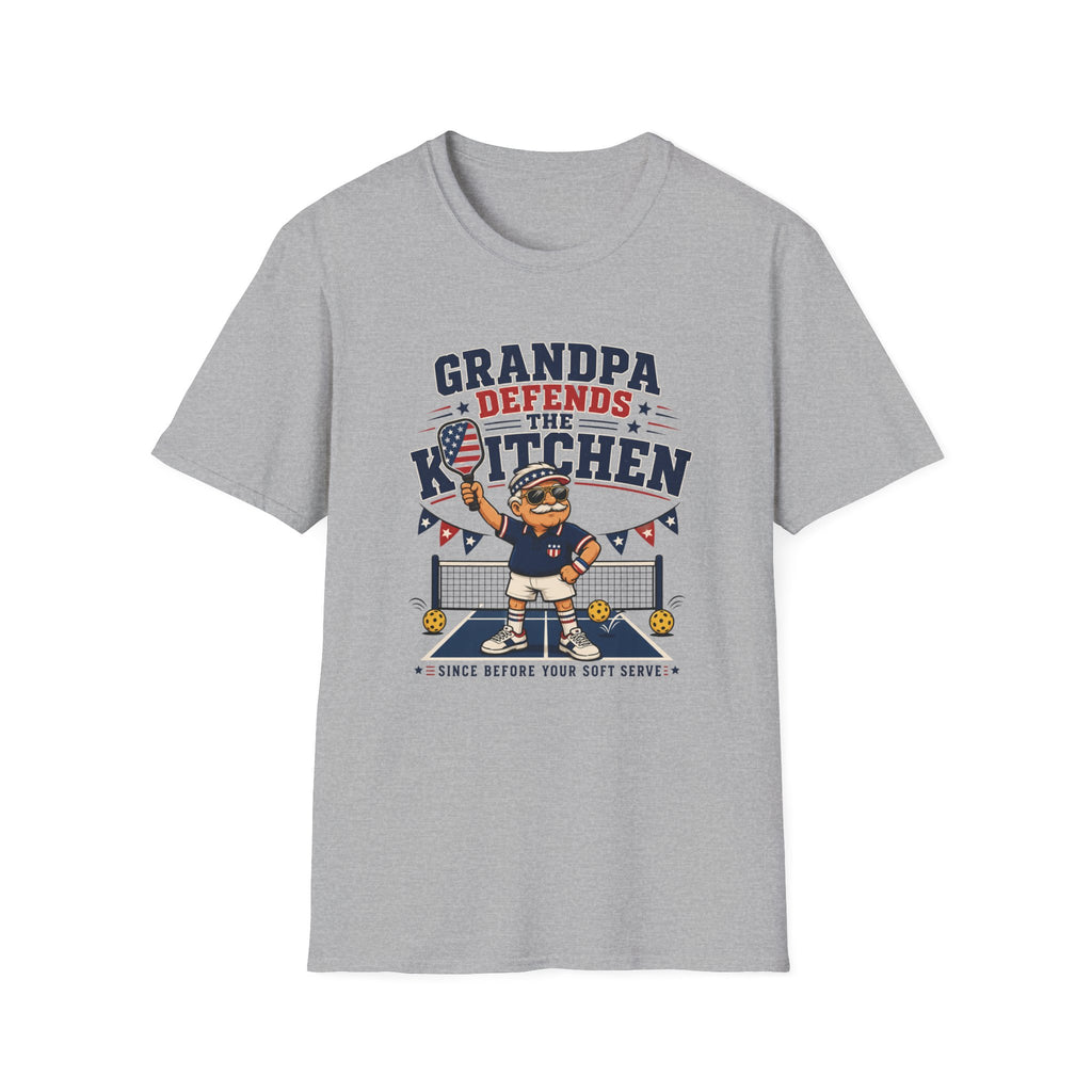 Grandpa Defends The Kitchen T-Shirt