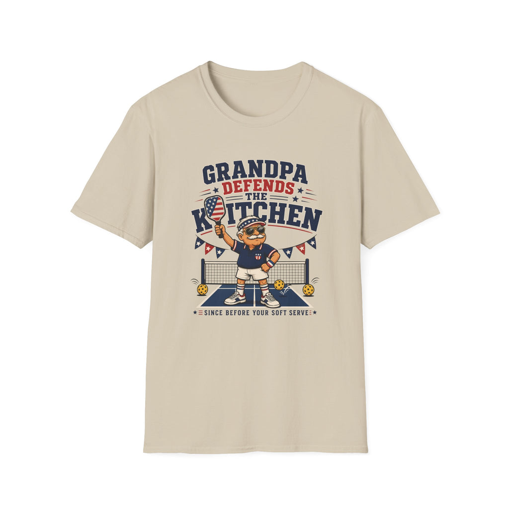 Grandpa Defends The Kitchen T-Shirt